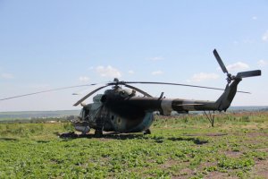 Под Киевом упал военный вертолет МИ-24: один человек погиб, есть раненые