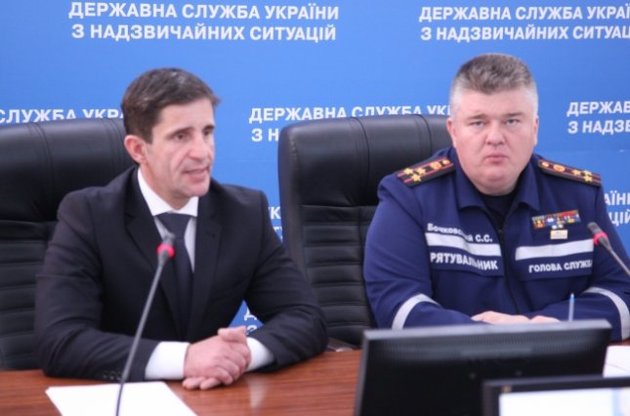 Шкіряк (ліворуч) і Бочковський (праворуч). Ілюстрація