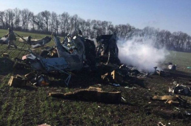 В Минобороны сообщили об исправности упавшего под Киевом вертолета