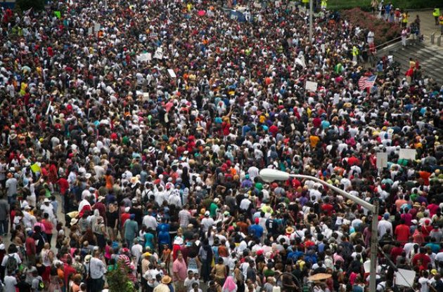 В Мичигане начались протесты