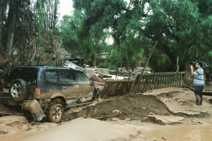 Из-за сильного наводнения в Чили объявлено чрезвычайное положение