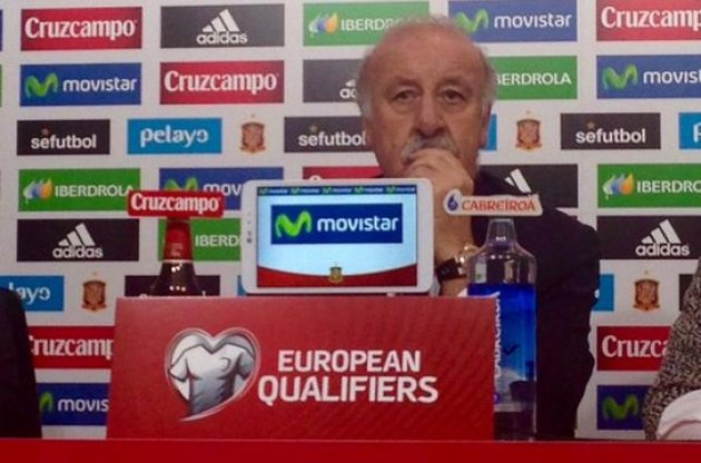 Дель Боске ждал, что украинцы будут более агрессивными в матче с Испанией