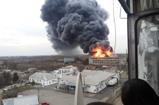 У Новомосковську сталася масштабна пожежа на механічному заводі
