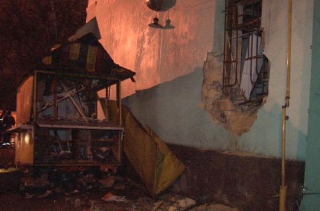 Взрыв у волонтерского центра в Одессе в милиции считают терактом