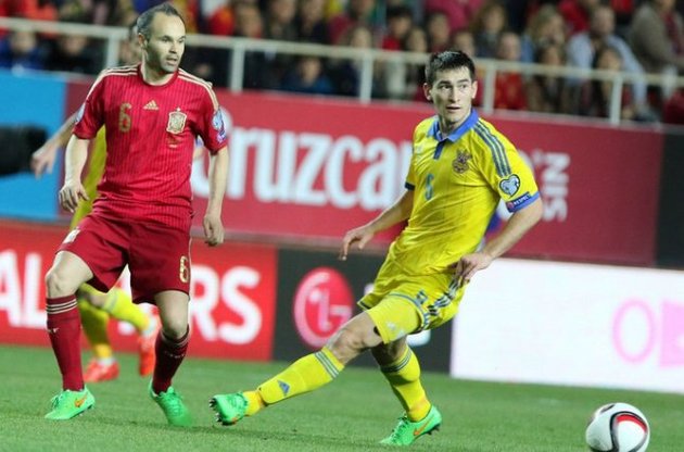 Луческу считает, что сборная Украины не заслуживала поражения в матче с Испанией