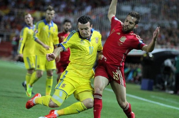 Збірна України провалилася в Іспанії