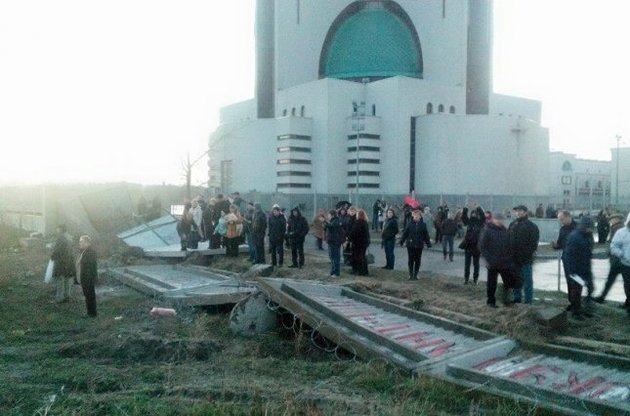 Очередной конфликт из-за застройки произошел в Киеве