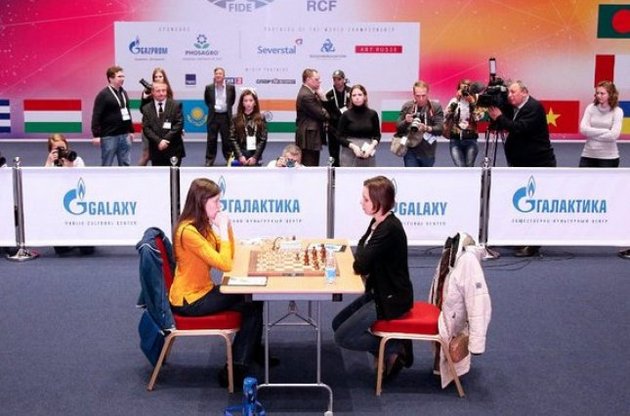 Шахматистка Музычук в первом матче финала отстояла ничью черными