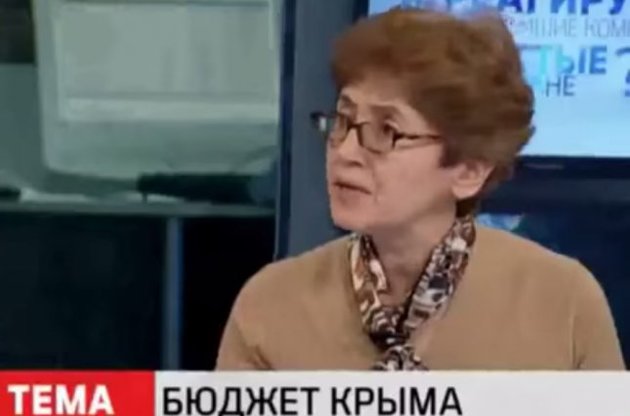 В эфире российского канала эксперт жестко прокомментировала ситуацию в Крыму, шокировав ведущего