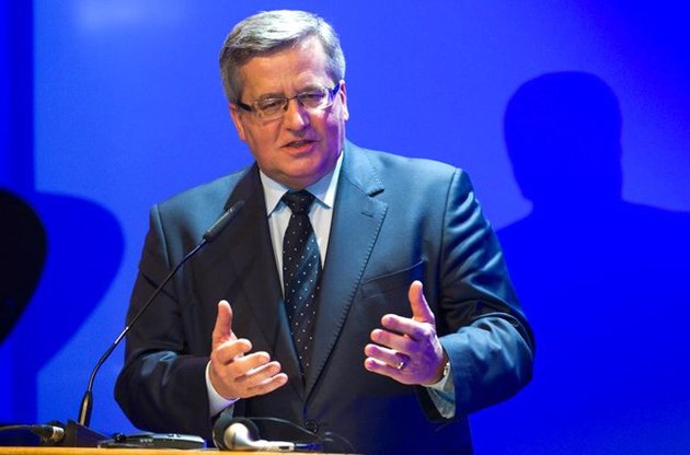 Російським пропагандистам не сподобалася промова Коморовського про "сталінських злочинців". Ілюстрація