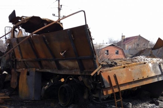 "Азов" сообщает об уничтожении казармы террористов в Широкино