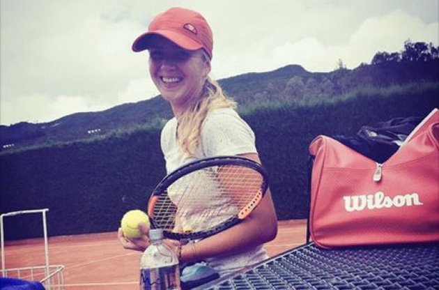 Элина Свитолина готовится к турниру в Боготе заранее