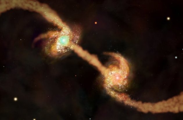 Астрофизики показали необычное "сальто" черных дыр во время слияния
