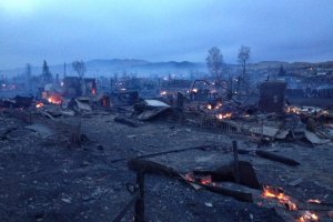 Площадь лесных пожаров в Сибири выросла в полтора раза, огонь добрался до Китая