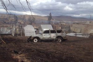 Десятки деревень в Хакасии превратились в выжженную территорию