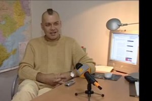 Киселев с ирокезом признается в любви Украине - нашлось архивное видео