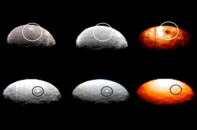 Зонд NASA зробив перші кольорові знімки карликової планети Церера