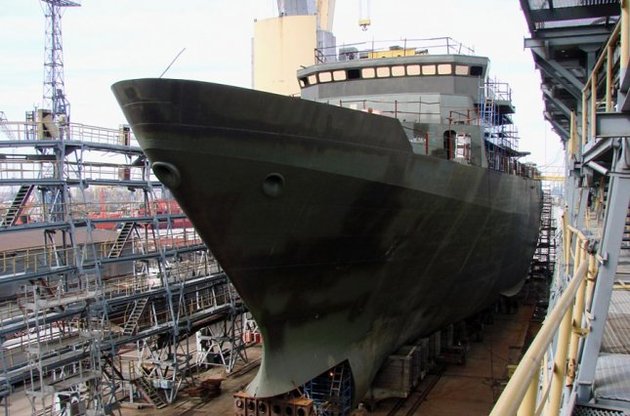 Военный корабль РФ замечен в исключительной экономической зоне Латвии