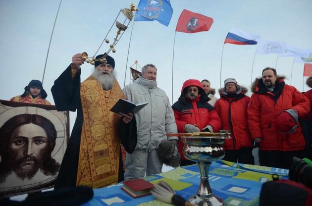 Рогозин побывал на Северном полюсе