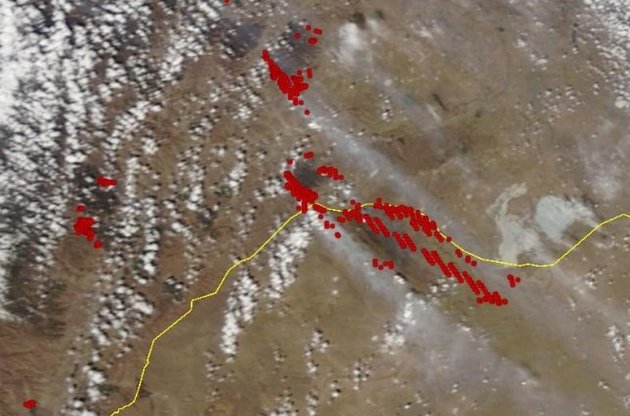Пожежі в Забайкаллі перейшли кордон з Монголією - Грінпіс Росії