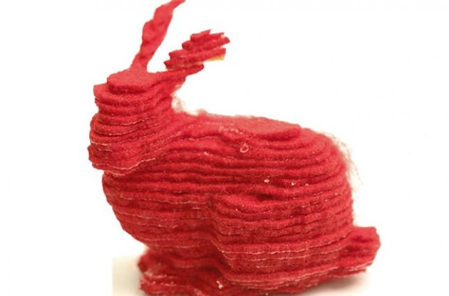 Принтер здатний працювати з двома різними видами тканин при обробці одного шару