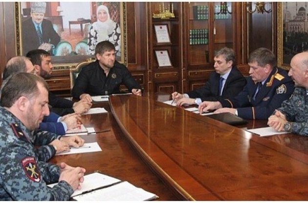 Кадыров собрал силовиков на совещание в связи с операцией российских спецслужб в Грозном