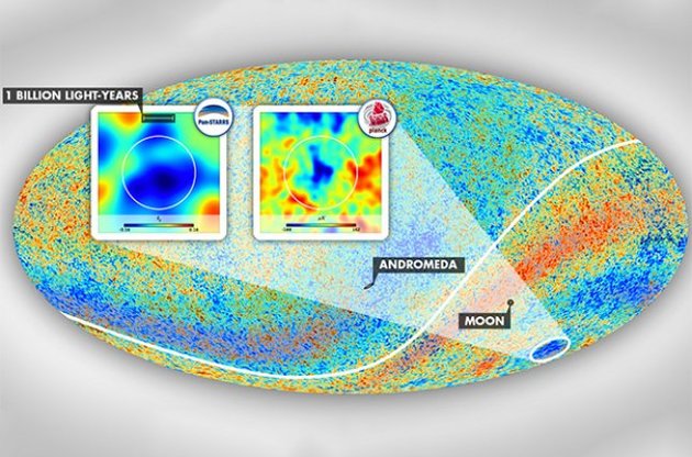 Холодна зона розміщена в сузір&#039;ї Ерідана