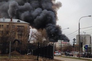 В Москве горят склады - площадь пожара выросла в 6 раз