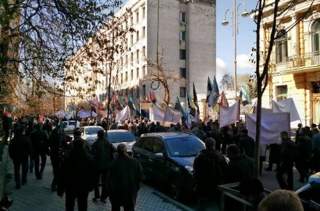 Шахтеры продолжают свою акцию