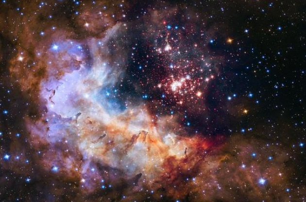 В свой юбилей "Хаббл" сделал снимок "звездного фейерверка"