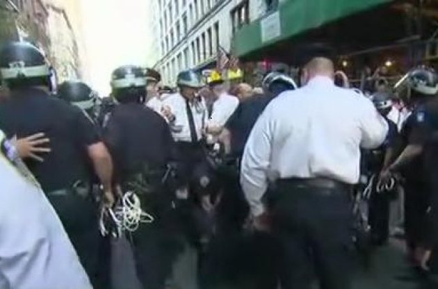 В Нью-Йорке арестовали более 60 человек в ходе акции протеста