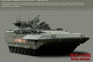 Минобороны России показало новые танки и ракетные комплексы