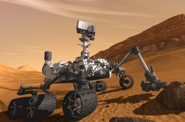 Curiosity заснял закат на Марсе