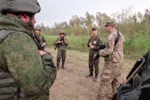 Появилось видео тренировок солдат Украины инструкторами из США