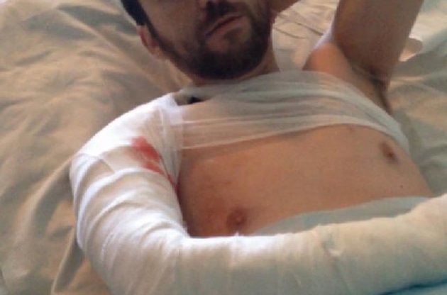 У полон потрапили капітан офіцер (на фото, капітан Євген Єрофєєв) і сержант