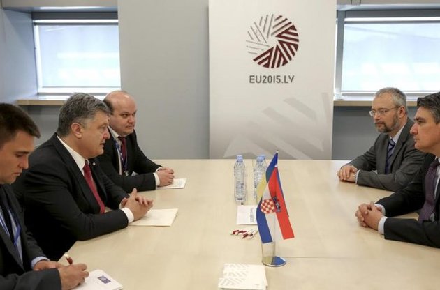 Хорватія в 90-х змогла відновити свою територіальну цілісність. Порошенко попросив поділитися досвідом