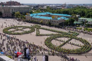 Велосипедисты установили новый рекорд Украины