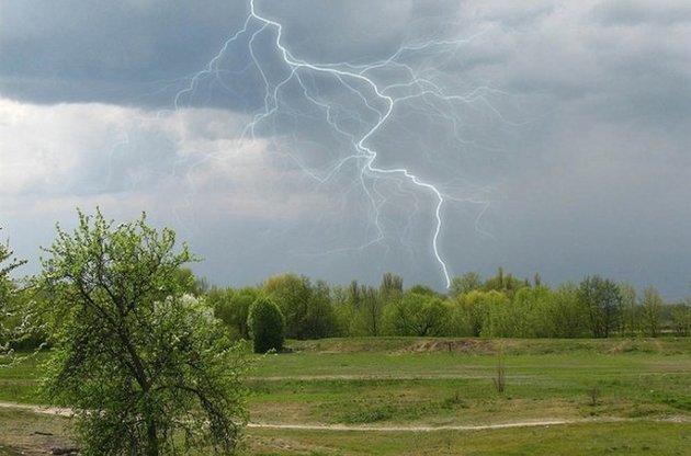 В Україні очікуються сильні дощі та грози