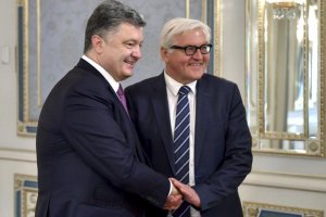 Порошенко і Штайнмайер обговорили мирний план і відновлення Донбасу