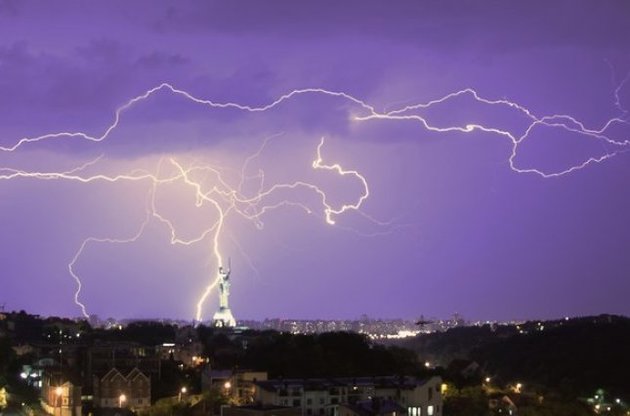 Літо в Києві розпочнеться з грозами