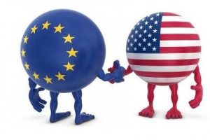 Меркель ждет договора о зоне свободной торговли между ЕС и США в этом году