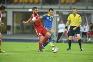 Представители сборной Украины недовольны качеством игры в матче против Грузии