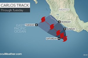 Тропічний шторм "Карлос" налетів на Мексику: є жертви