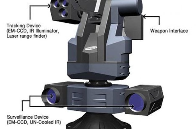 Пятитонный боевой робот будет передвигаться на шести колесах и сможет автоматически распознавать проникновение врага и уничтожать его