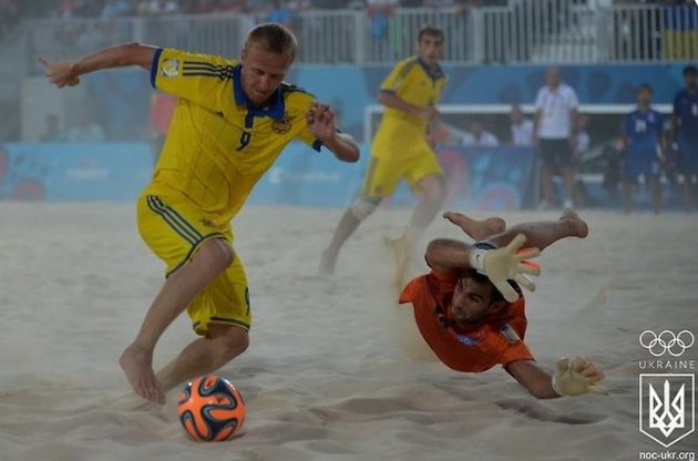 Пляжна збірна залишилася без медалей
