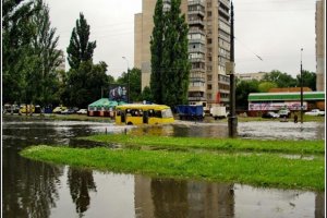 Рясні дощі затопили Черкаси
