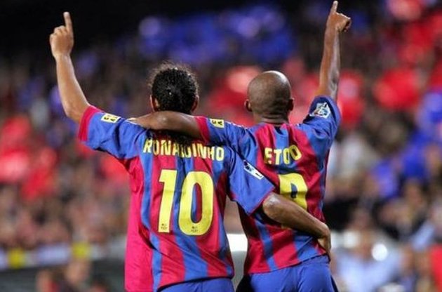 Роналдіньо буде грати за "Антальяспор" разом з Ето'о