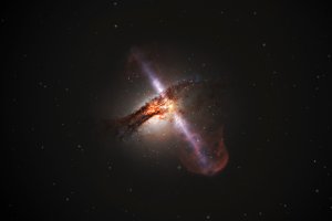 У космосі виявлена чорна діра, яка "поглинула" майже всю галактику