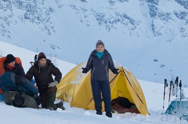 Кадр з фільму "Таємниця перевалу Дятлова"