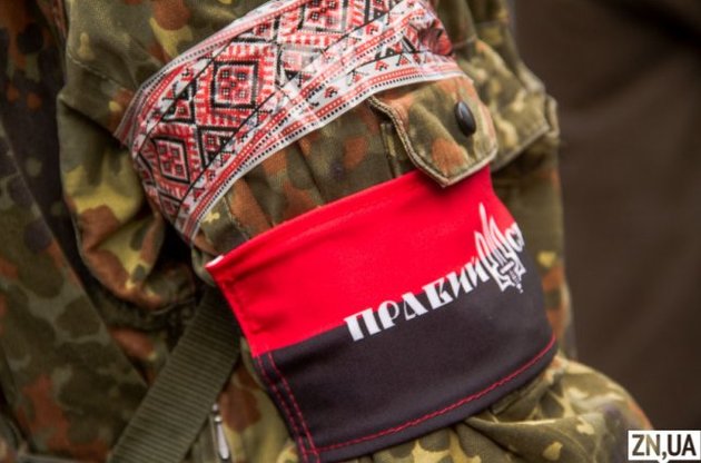 В "Правом секторе" заявили, что задержанные бойцы сдались сами